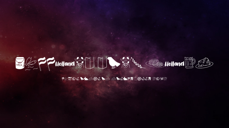 Holland Dingbats Font