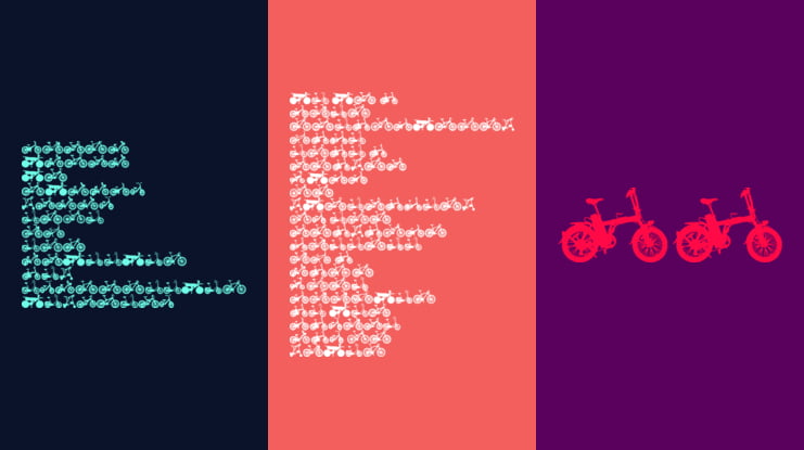 bicycle tfb Font