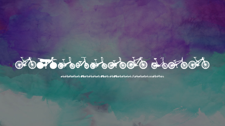 bicycle tfb Font