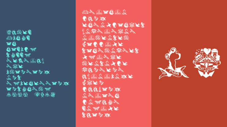 Tattoo Vieja Escuela 1 Font