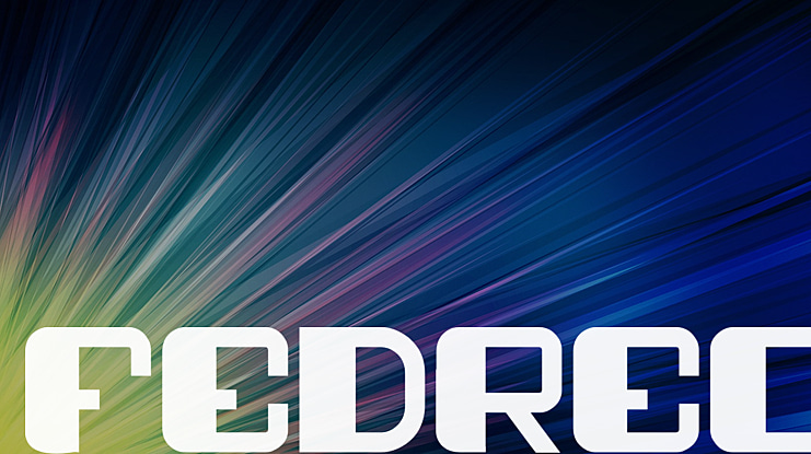 fedrec Font Family