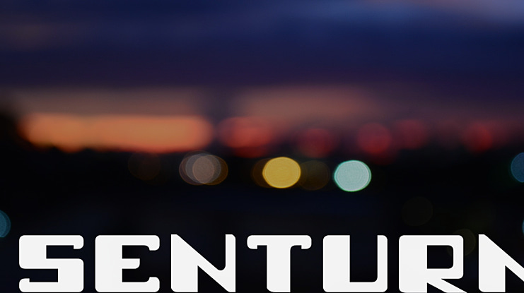 senturn Font Family