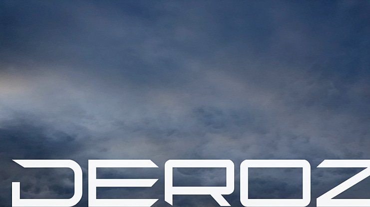 deroz Font Family