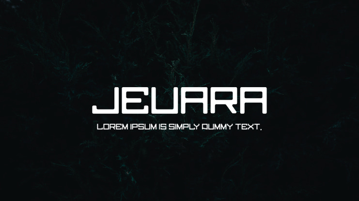 jeuara Font Family