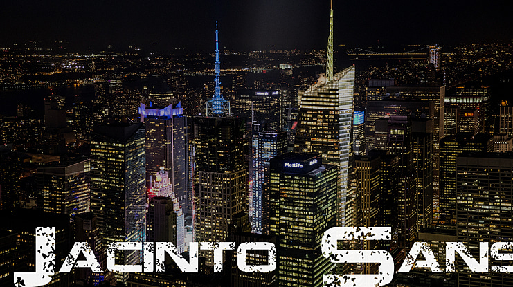 Jacinto Sans Font