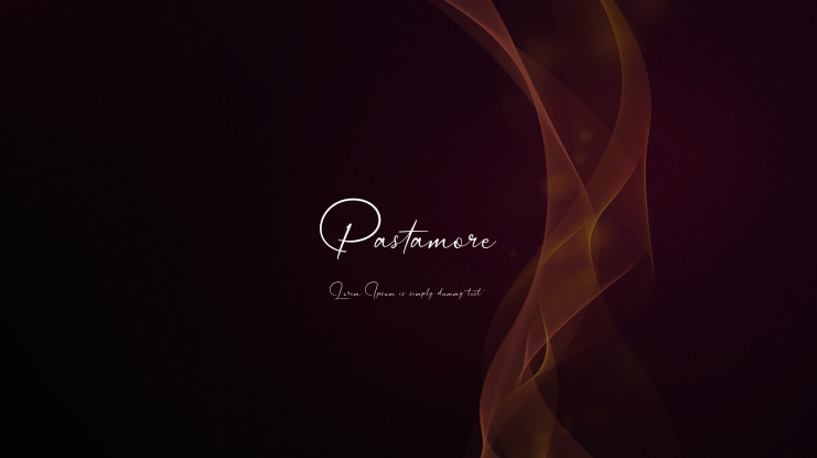 Pastamore Font