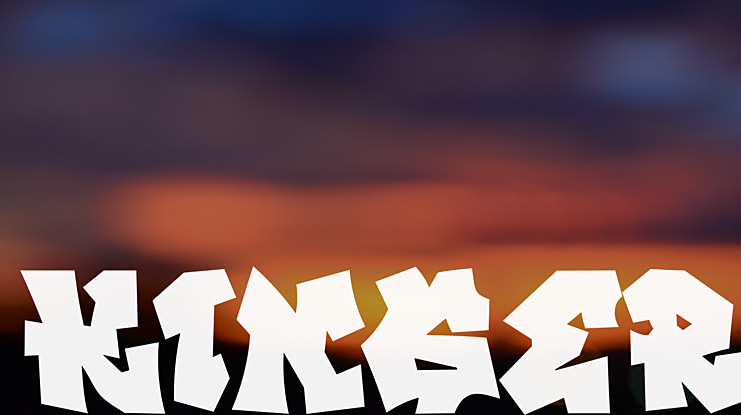KINGER Font Family