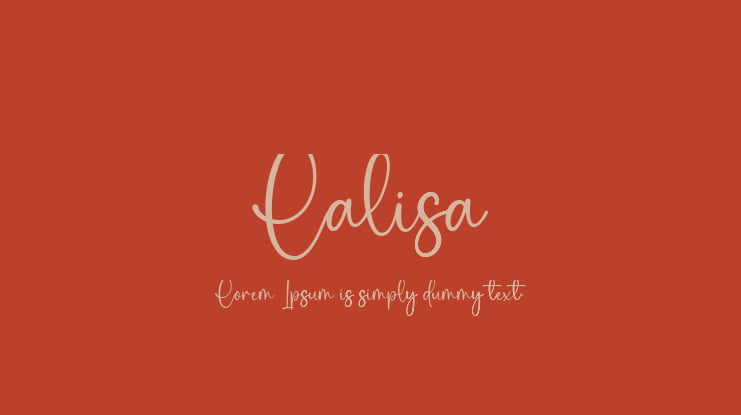 Lalisa Font