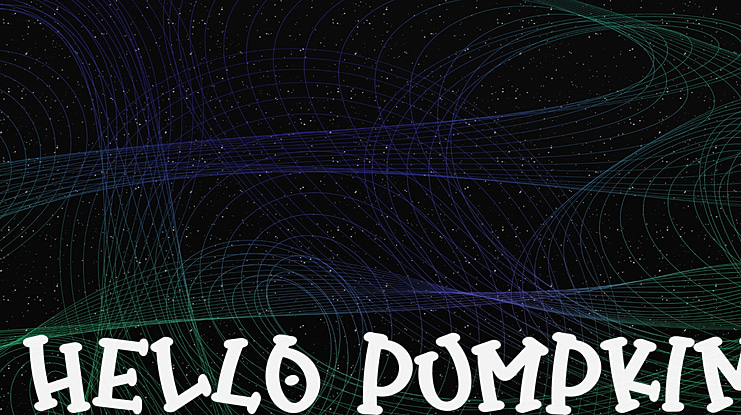 Hello Pumpkin Font