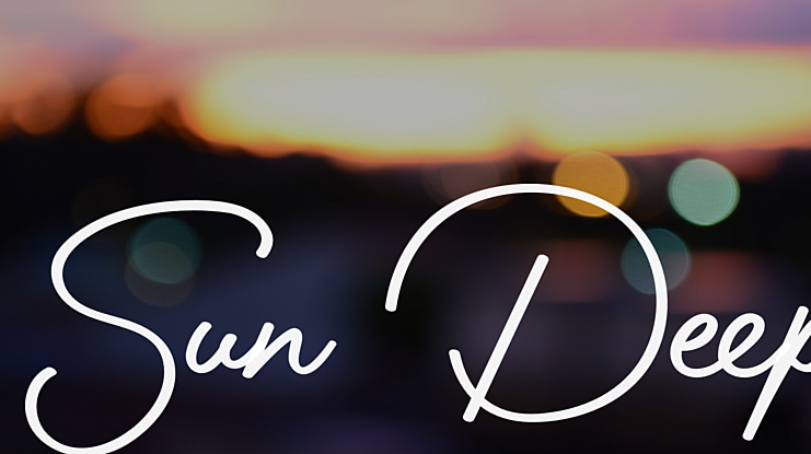 Sun Deep Font