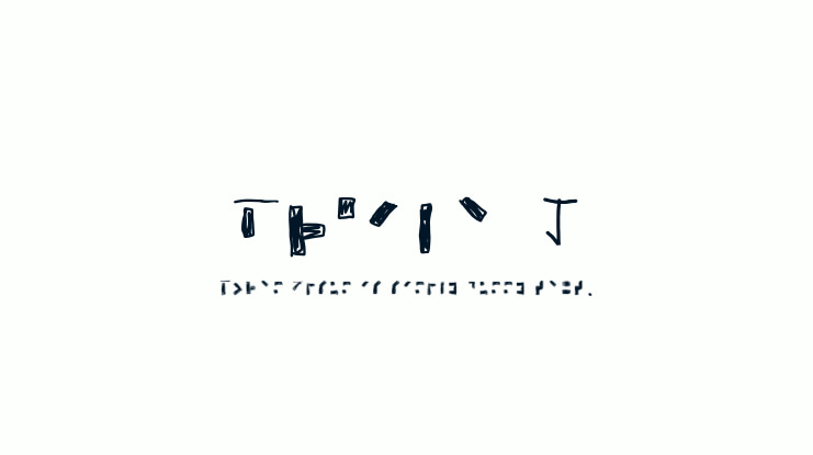 Braile 1 Font