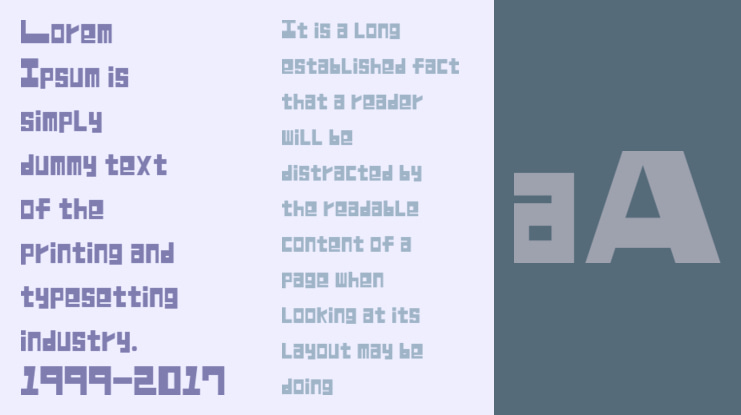 WarioWare Blocky Font