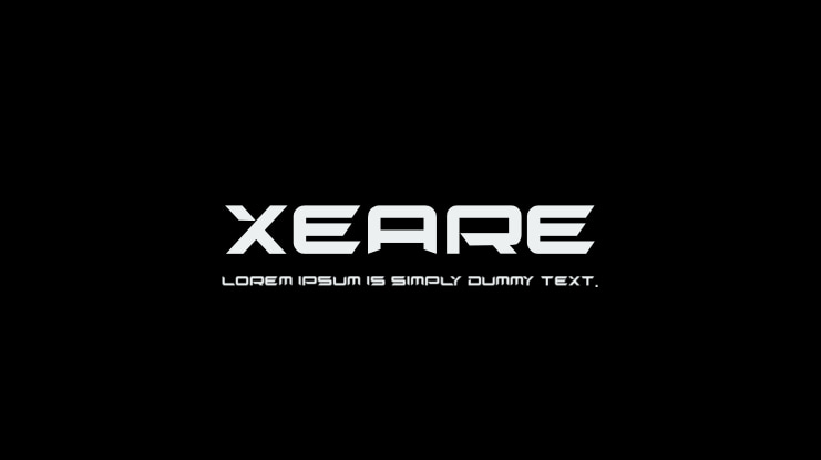 xeare Font Family