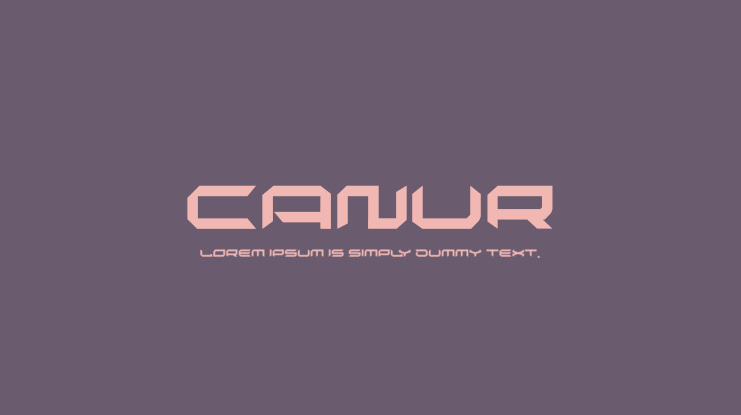 canur Font Family