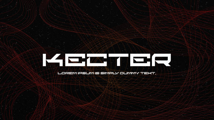 kecter Font Family