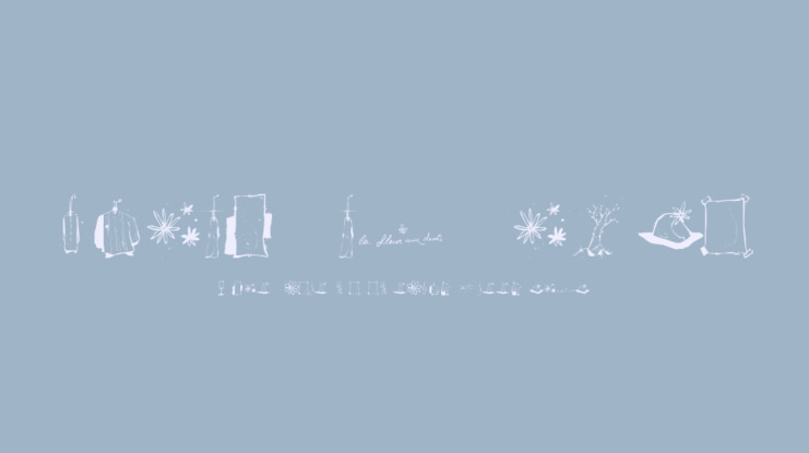 Fleur Aux Dents Font