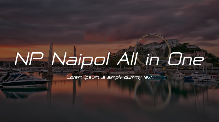 NP Naipol All in One Font Family