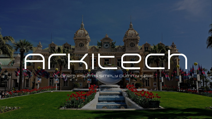 Arkitech Font Family