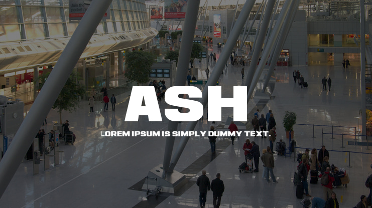 Ash Font