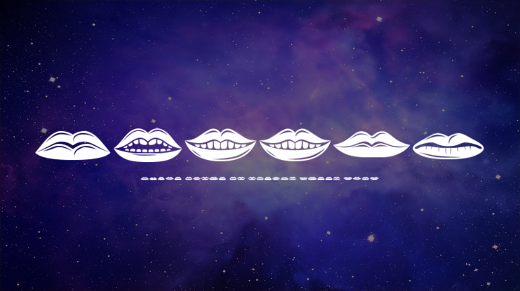 Lippen Font