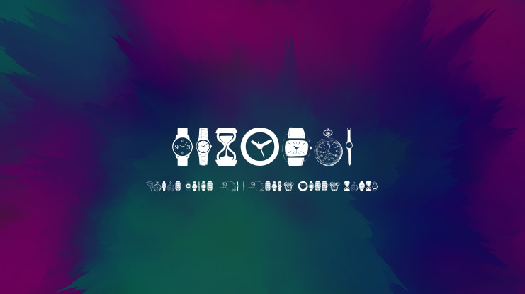 watches Font