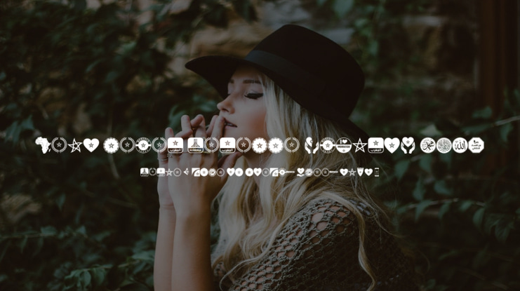 Font color Morocco Algeria 2018