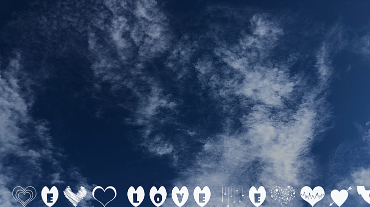 Sexy Love Hearts Font