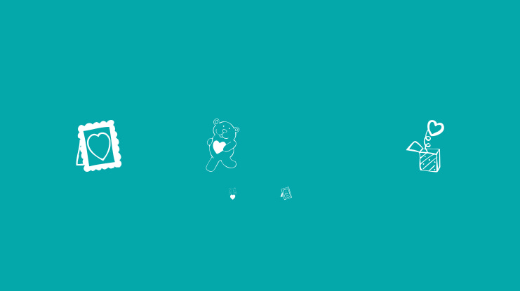 KR Cuori Divertenti 4 Font