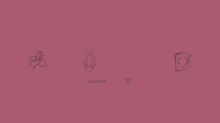 KR Cuori Divertenti 8 Font