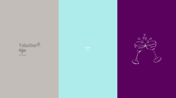 KR Cuori Divertenti 8 Font