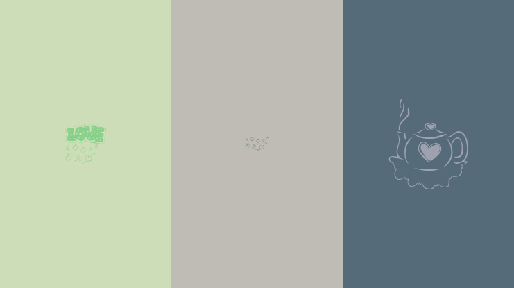 KR Valentines 2006 Five Font