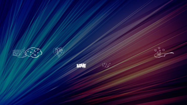 KR Valentines 2006 Five Font