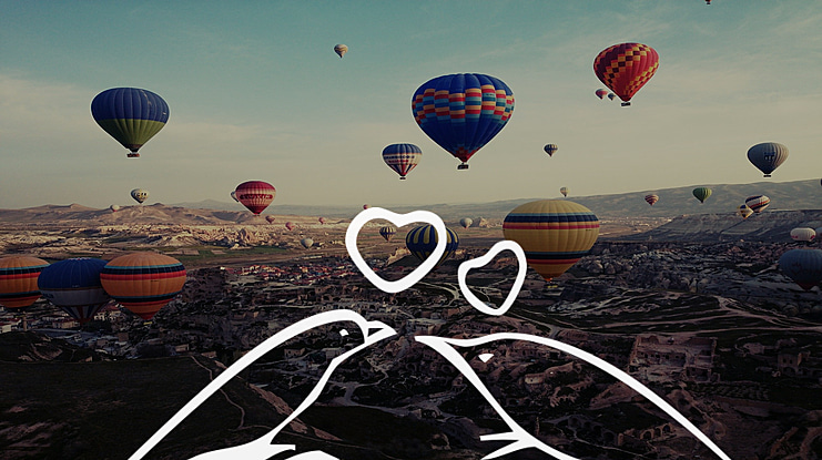 KR Valentines 2006 Three Font