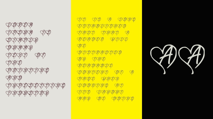 KR Yours Truly Font