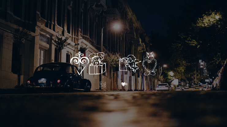 KR Valentine 2003 Font