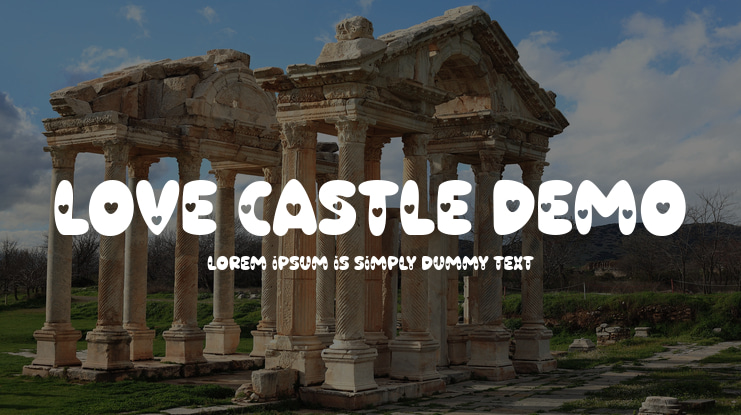 Love Castle Demo Font