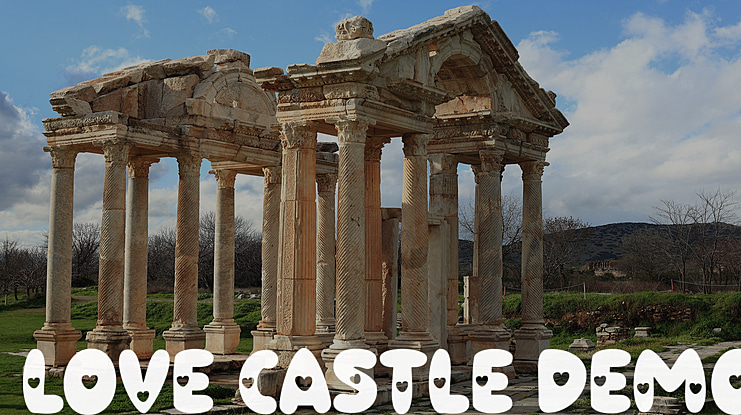 Love Castle Demo Font