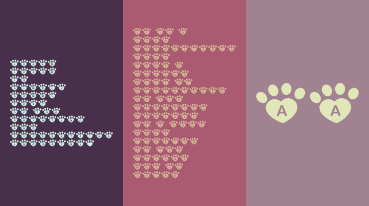 JLR Pawrty Hearty Font