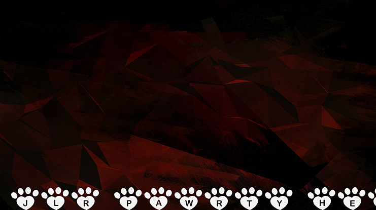 JLR Pawrty Hearty Font