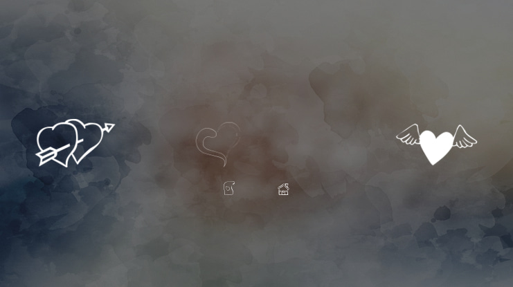 KR Cuori Divertenti 5 Font