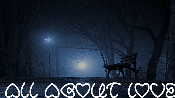 ALL ABOUT LOVE Font