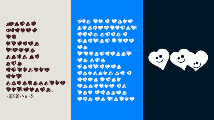 FluffyHeartsDing Font