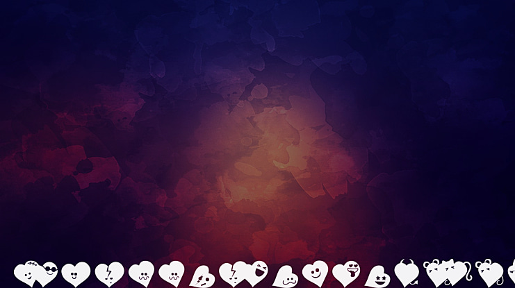 FluffyHeartsDing Font