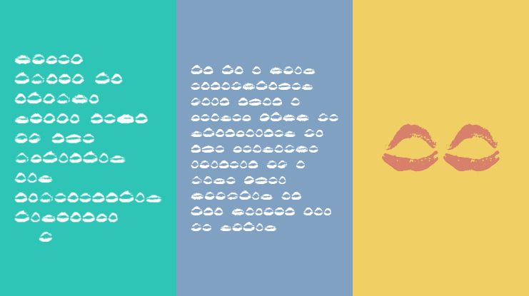 26 More Kisses Font