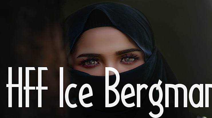 HFF Ice Bergman Font
