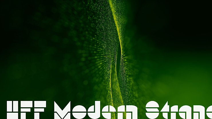 HFF Modern Strand Font