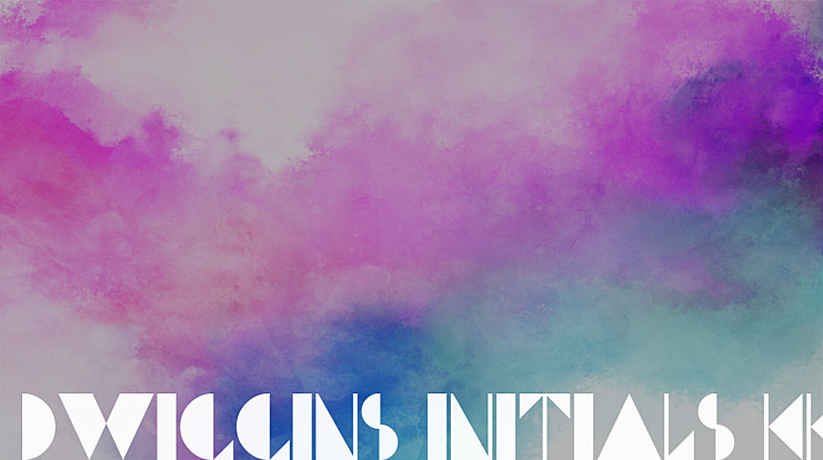 Dwiggins Initials KK Font