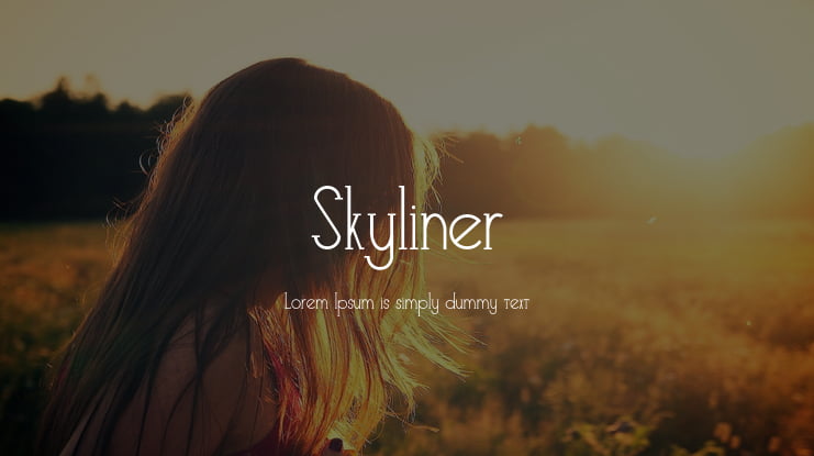 Skyliner Font