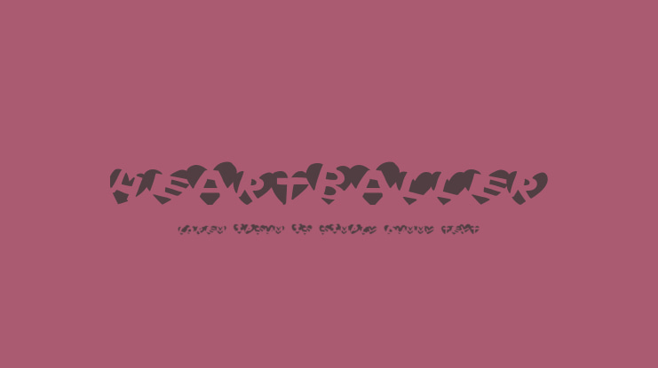 HeartBaller Font