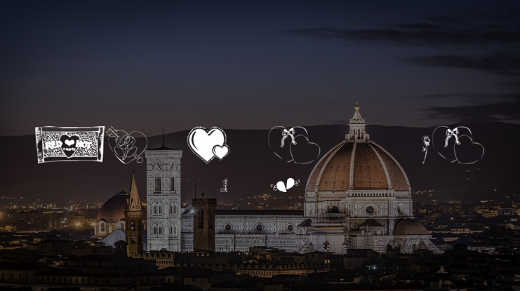 KR Belated Valentine Font